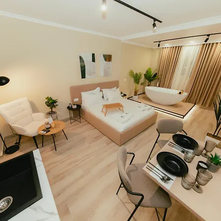 Apartment Luxury With Bath - The Nest Tirana